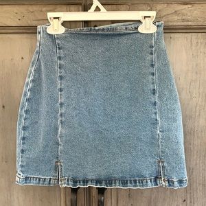 Brandy Melville jean skirt